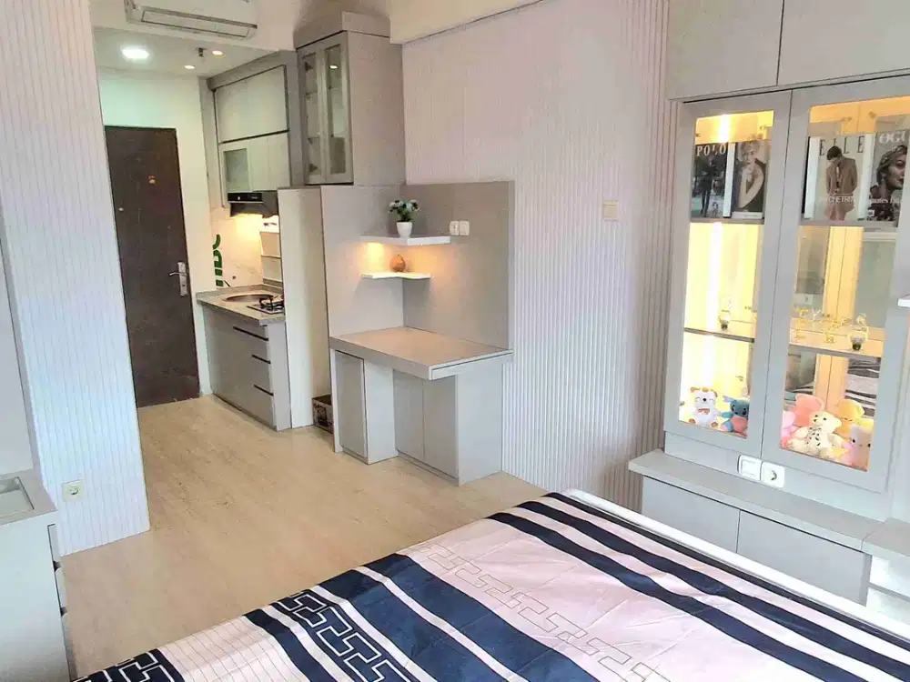 super mewah murah apartemen sunter park view geatis biaya SHM full furnish