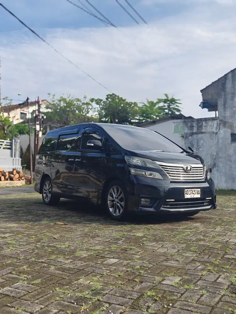 TERMURAH!  TOYOYA VELLFIRE 2.4 ZG AT 2011, MULUS, JUAL CPT!