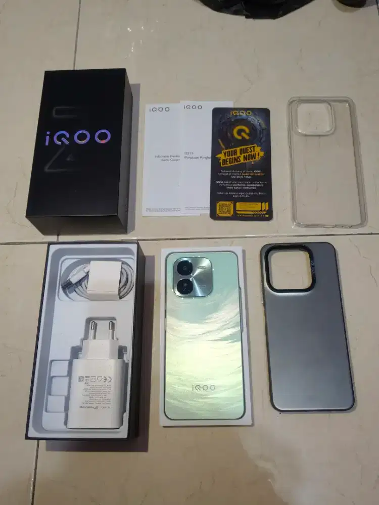 IQOO Z9X 12/256 MULUS LIKENEW NOMINUS