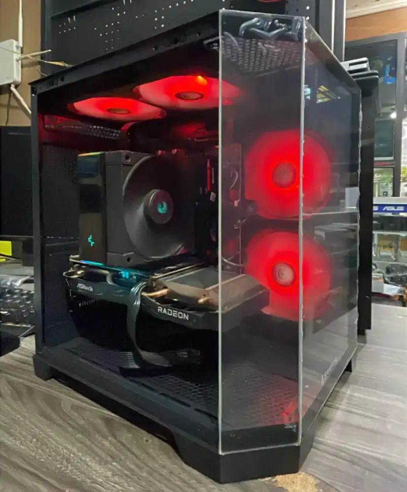 PC AI & Gaming Core i9-14900KF RX6600 8GB RAM 32/1TB