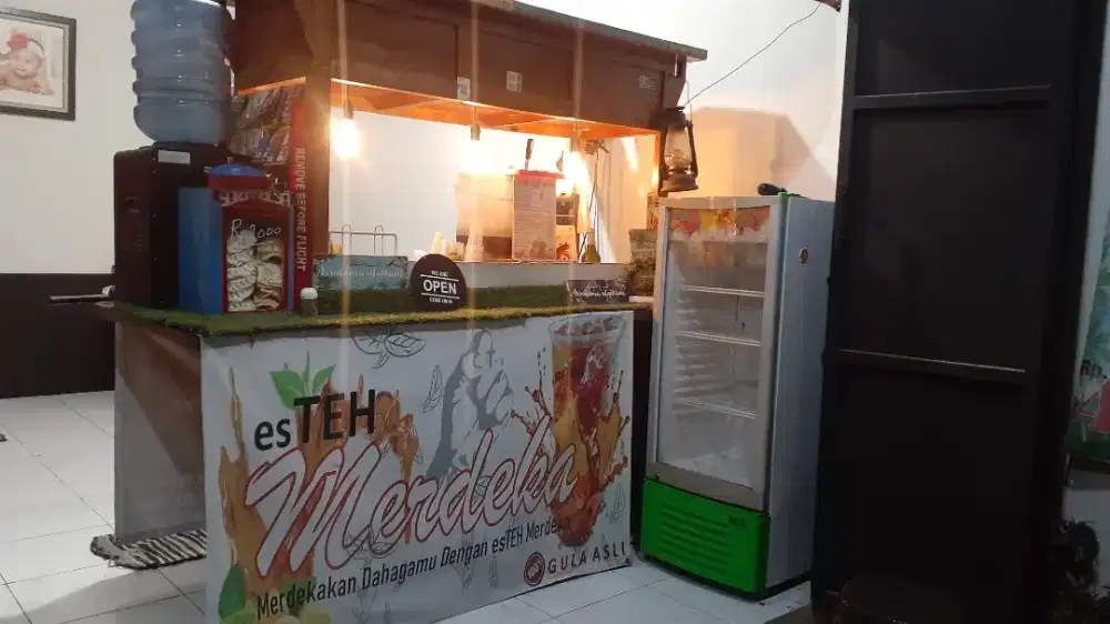 Gerobak Angkringan Kayu Kuat