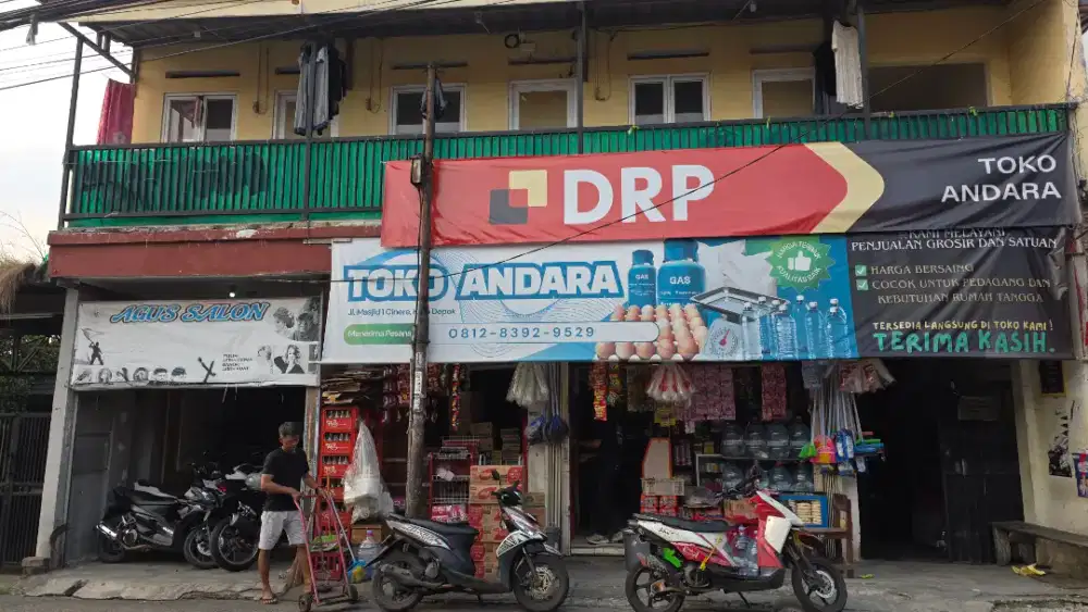 Ruko kosan kontrakan cinere
