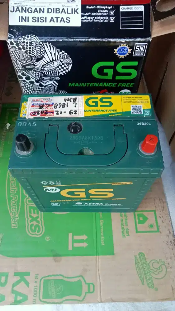 Di jual accu kering kondisi masih bagus