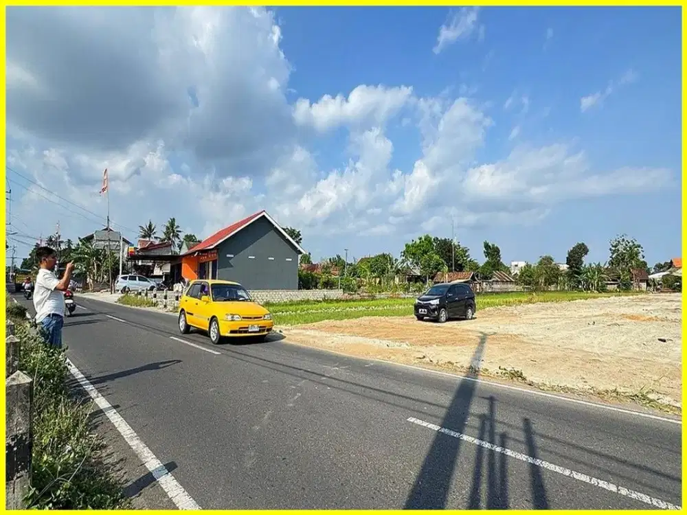 Godean Sleman Dijual Tanah Jogja SHM Untuk Hunian Dekat Pasar