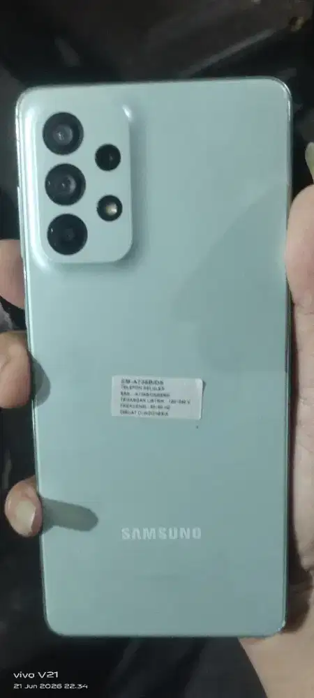 Dijual aamsung a73 5G 8/256gbbatang normal semua