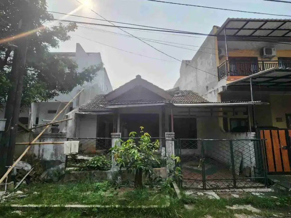 Jual Rumah Rusak Hitung Tanah di Griya Loka