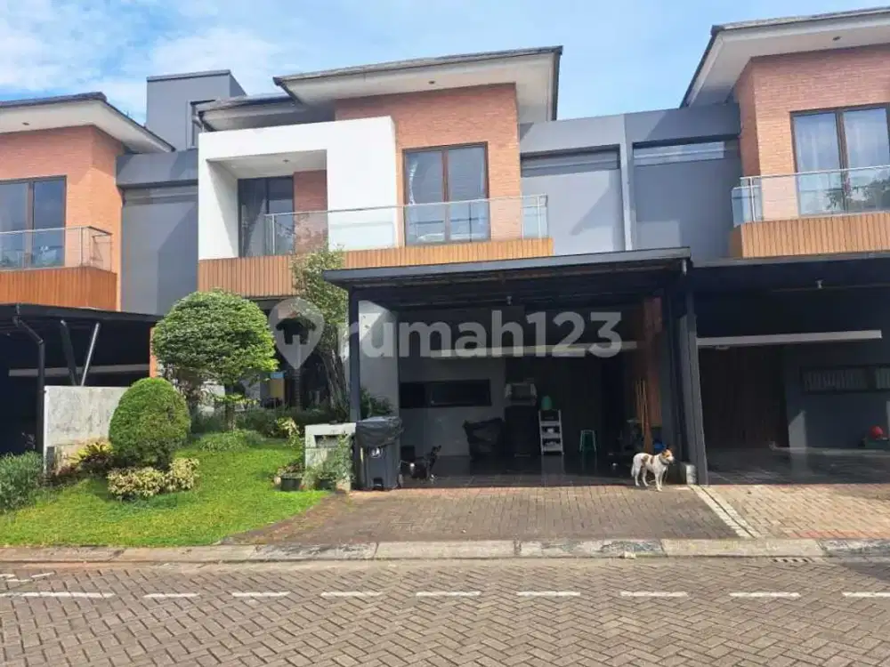 Turun Harga Dijual Murah Rumah Modern Di Sektor 9 Bintaro Jaya Furnished Dalam Cluster Premium
