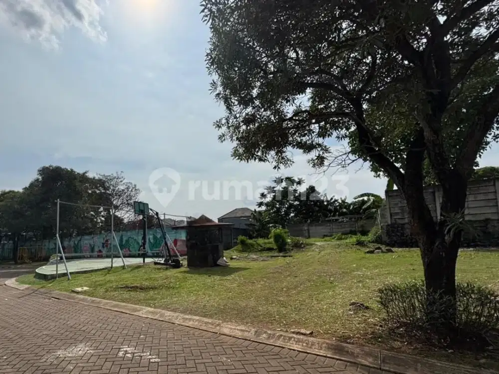 Kavling Strategis Siap Bangun di Discovery Sektor 9 Bintaro Jaya - Dekat Fasum Cluster
