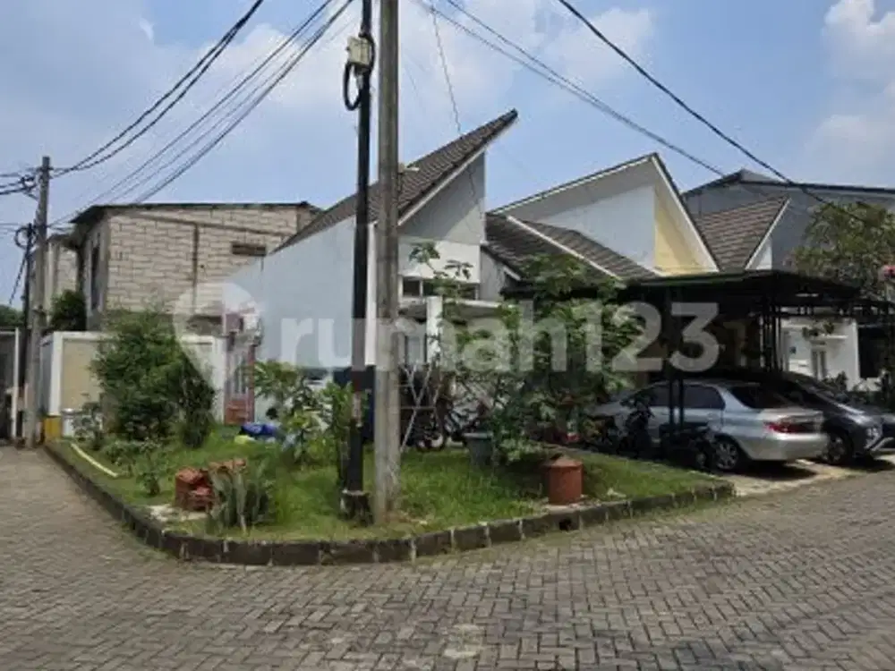 Rumah Murah Hoek di Jurangmangu Siap Huni Dlm Townhouse