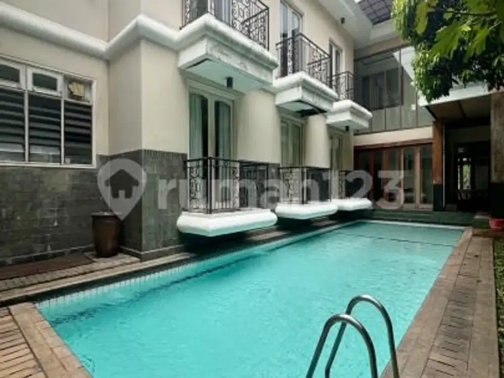 Turun Harga Rumah Mewah Dgn 7 Kamar & Kolam Renang - Dekat Rs Puri Cinere Cocok Untuk Kost
