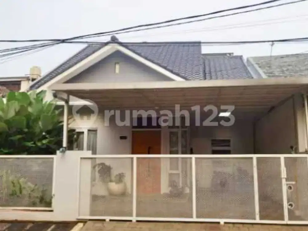 Rumah Murah di Sektor 3 Bintaro Jaya Dekat Stasiun Pd Ranji Siap Huni Bebas Banjir