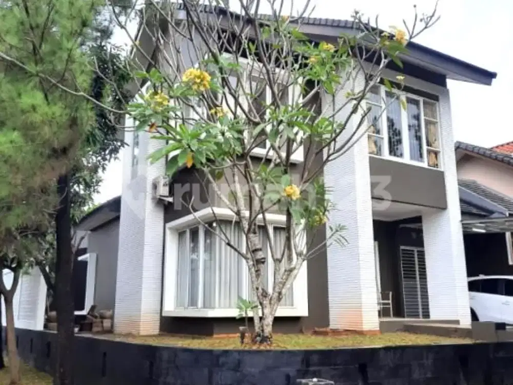 Rumah Hook 2 LT Siap Huni Harga di Bawah Pasaran Dlm Cluster di Sektor 9 Bintaro Jaya
