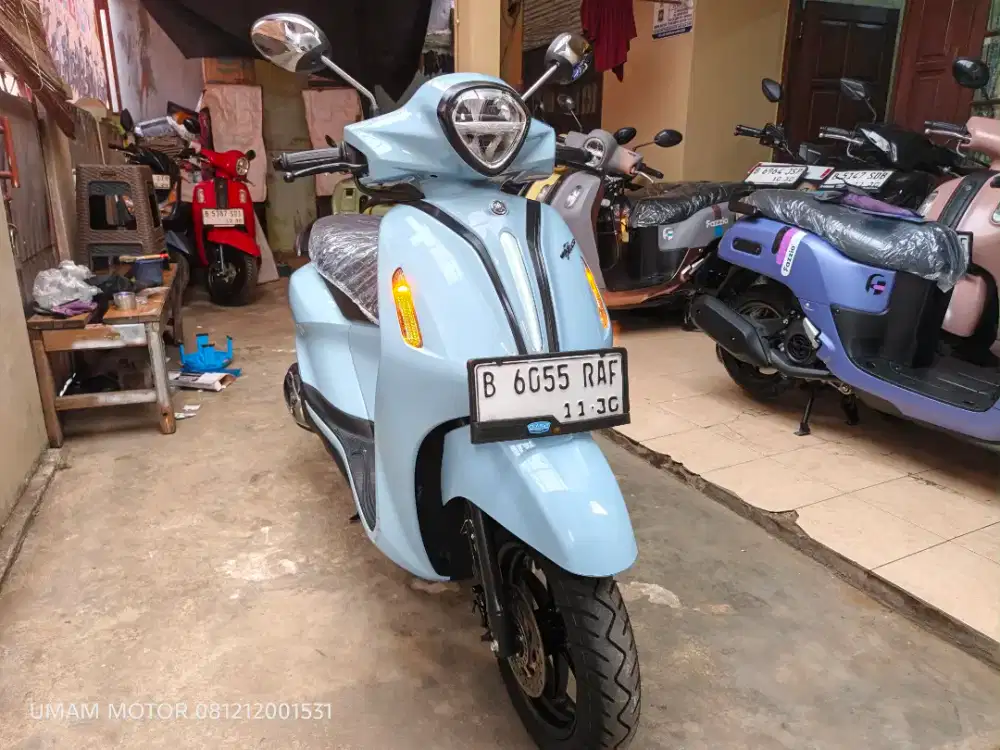 KM 8K YAMAHA GRAND FILANO 2025 BLN 11 BS TT 2024 DI CILEDUG HARGA PAS