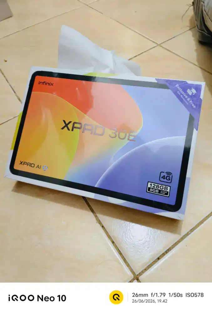 NEW 100% | Infinix Xpad 30E 4/128GB FREE GIFT | BNIB SEGEL | Grs Resmi