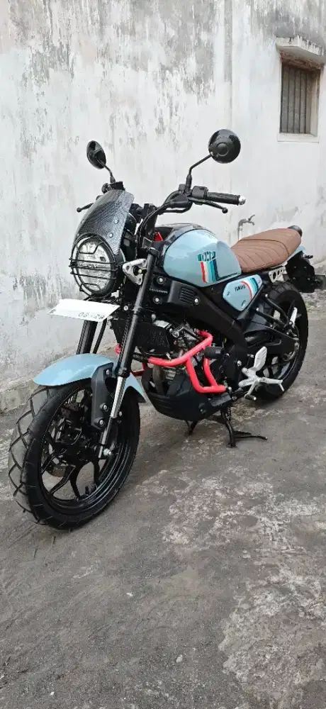 Yamaha XSR155 barang mulus seperti baru, mesin segel, odometer rendah