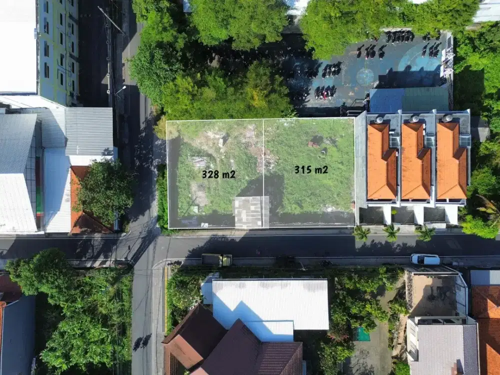 Tanah Jalan Tukad Badung Tepat Belakang Kampus Primakara Renon