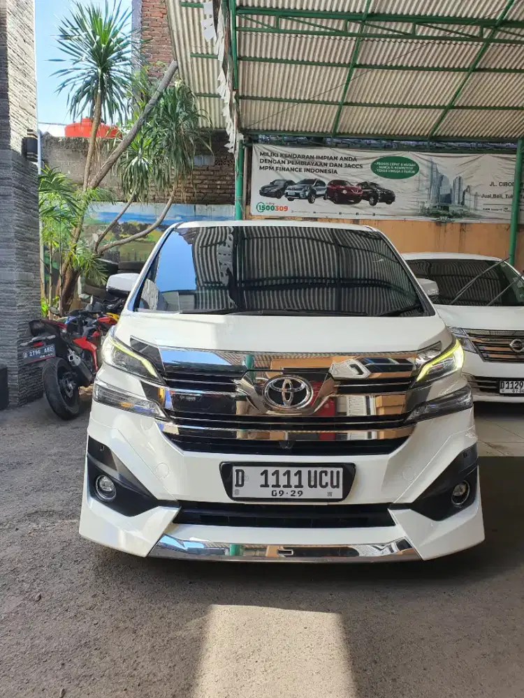 Vellfire 2.5G AT Upgrade Modelista