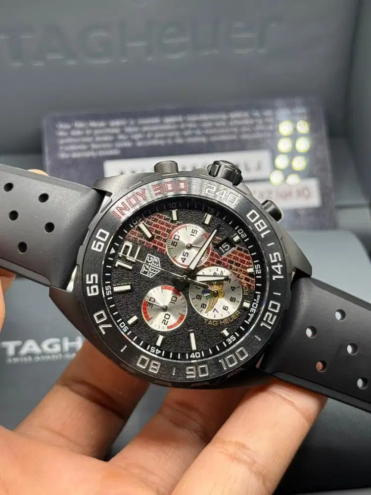 Tag Heuer Formula 1 Indy Rubber 43mm Limited Edition