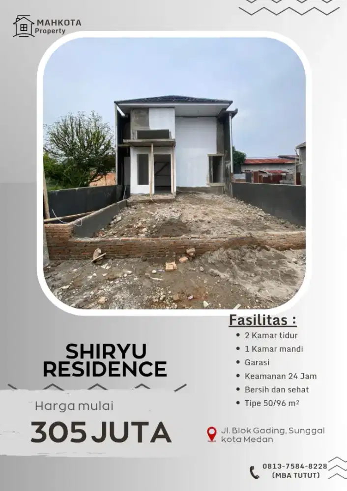 SHIRYU RESIDEN DEKAT KE MALL DAN TOL