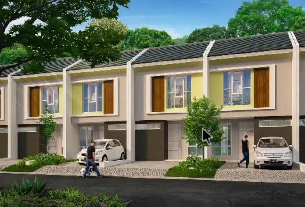 Dijual rumah siap huni, hadap taman #over kredit sisa KPR 2,5 tahun#BU