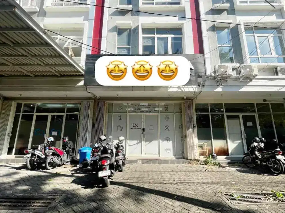 jual murah ruko dharmahusada indah strategis dekat jalan raya komersil