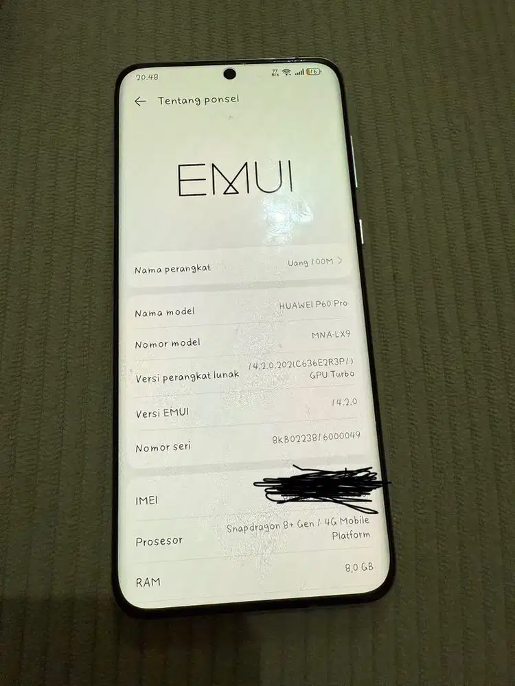 Huawei P60 Pro 8/256 Second beacukai