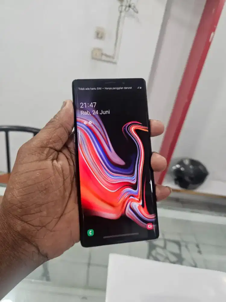 Samsung Note 9 6/128 black lengkap