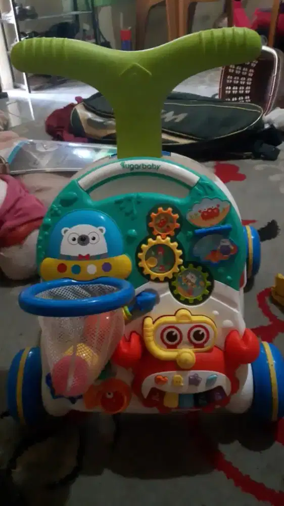 Push baby walker