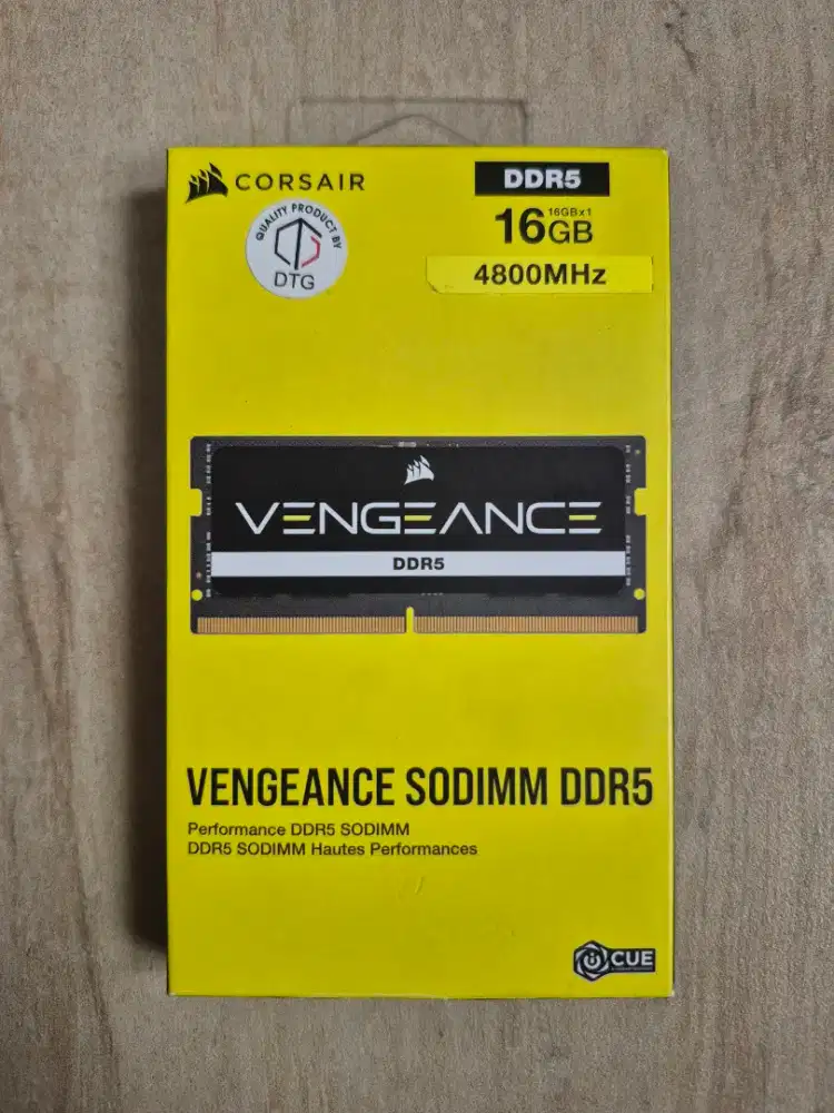 RAM Corsair Vengeance SODIMM DDR5 16GB 4800MHz