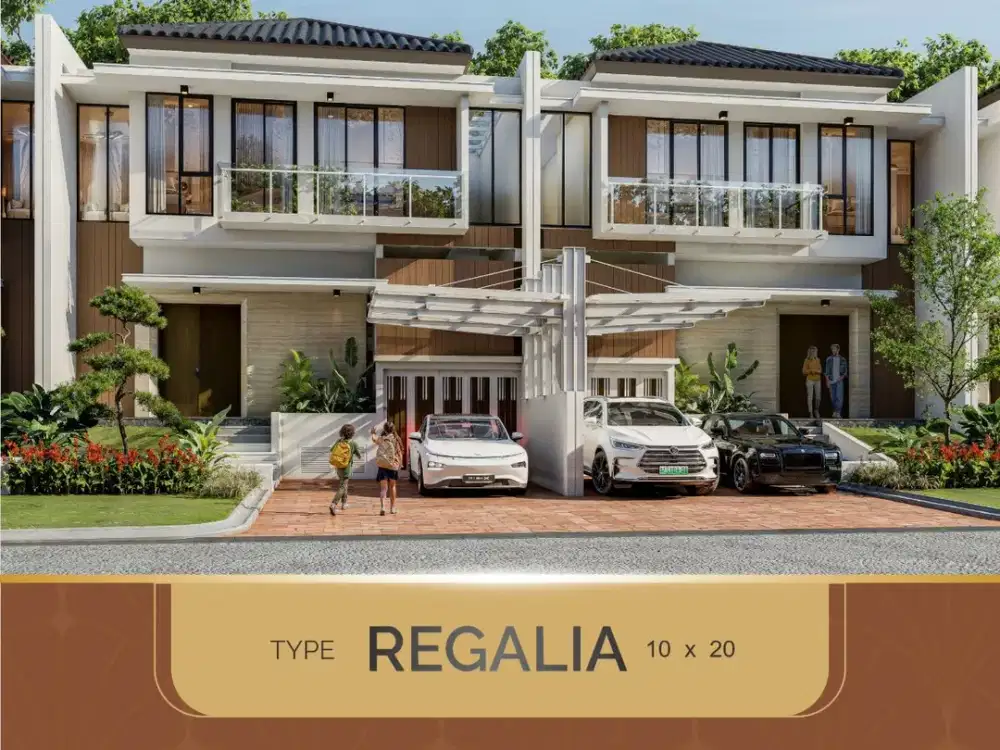 Dijual Rumah Mewah 2 Lantai Regalia 10x20 – Insignia Residence by Ciputra