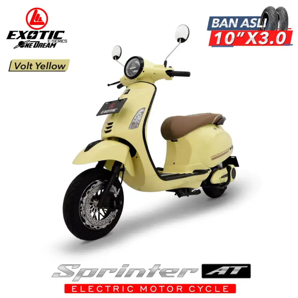 SEPEDA EXOTIC SPRINTER AT HEMAT BBM