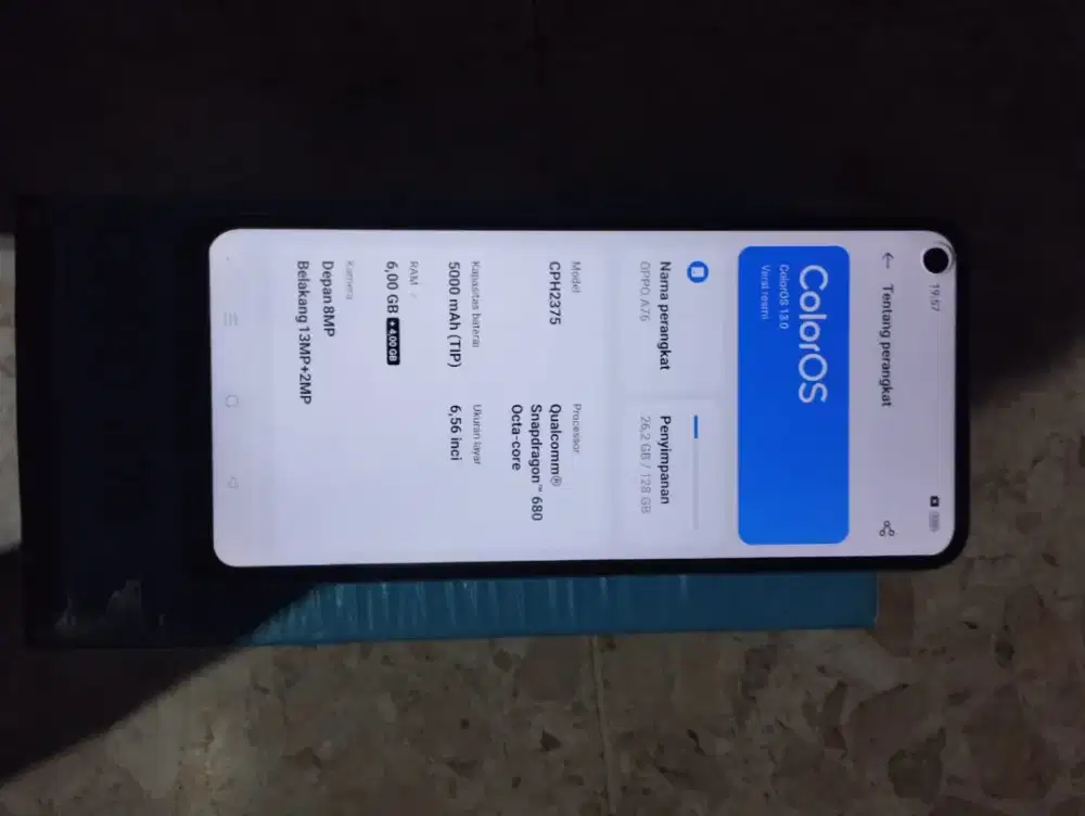 Oppo A76 6/128 Fullset