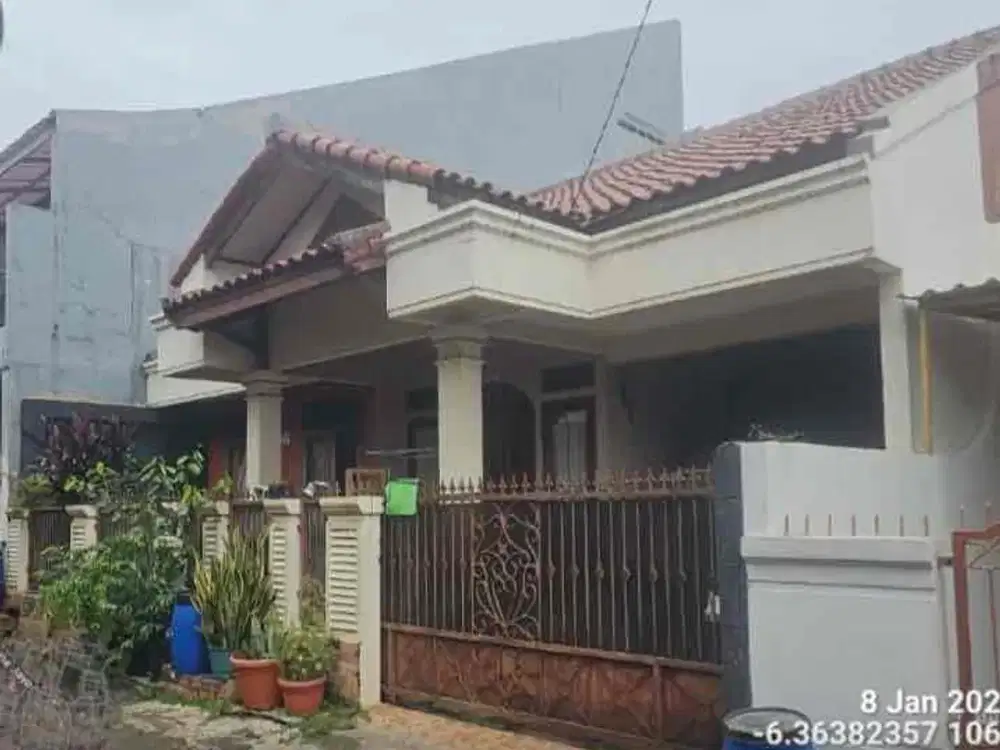 dijual rumah murah harga dibawah pasaran di kavling bukit asri, kel. cibubur, kec. ciracas, kota jakarta timur