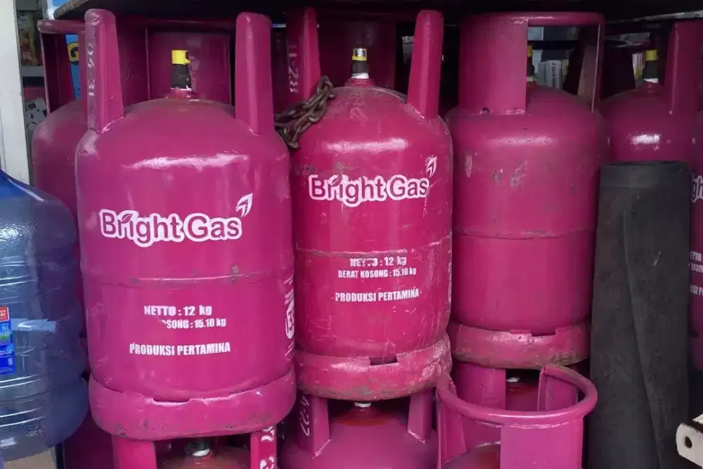 Tabung bright gas 12 kg isi