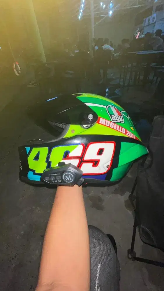 Jual cepat helm AGV Mugello 2017 itali originasize ML, 7jt nego tipis