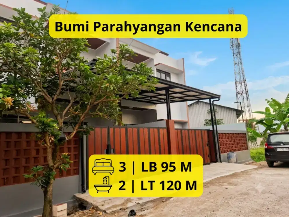 Dijual Cepat Rumah Aesthetic 2 Lantai di Bumi Parahyangan Kencana 3 KT | SHM | Siap Huni | Rp 925 Juta