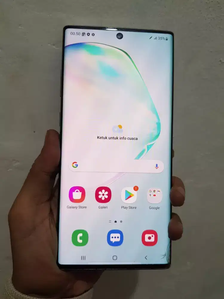 Samsung note 10 plus versi 5g ram 12/256gn unit hp only