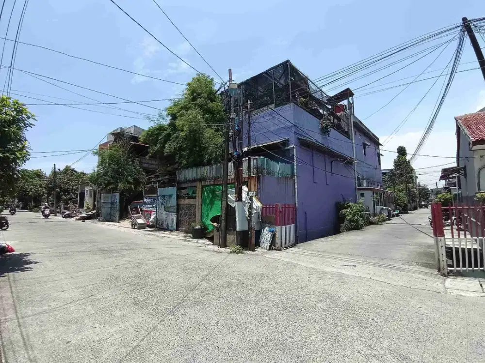 dijual rumah 2 lantai lokasi strategis pinggir jalan bisa usaha koja tanjung priok Jakarta utara