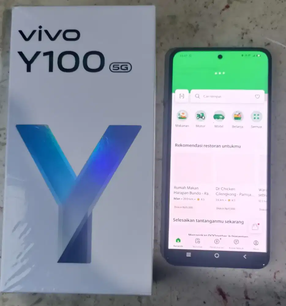 Vivo Y100 5g (8/256) Lengkap