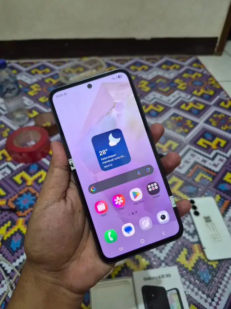 Samsung A35 8/128 Gb Ex Sein Resmi Indonesia