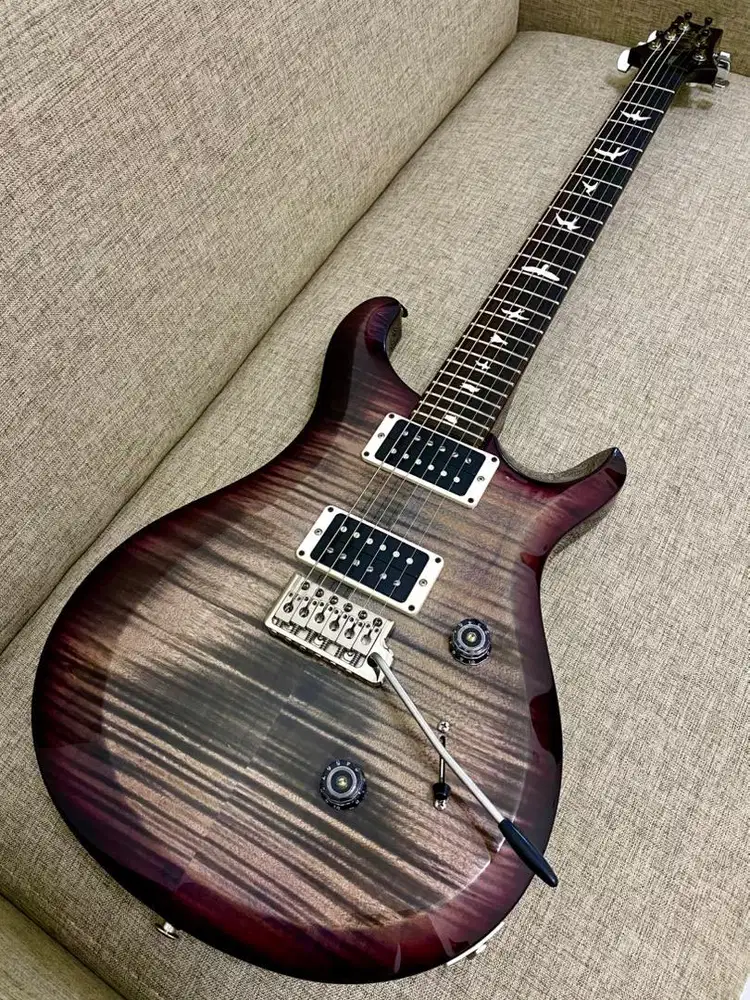 PRS S2 Custom 24 – Faded Gray Black Purple Burst (USA 2024)