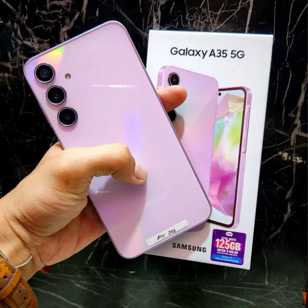 Samsung A35 5g 8/256gb, Fullset Ori, no minus.