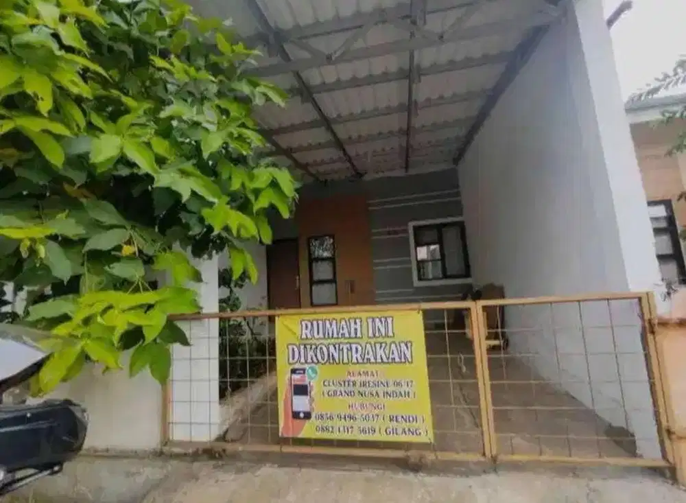 Dikontrakan Rumah - Grand Nusa Indah - Cileungsi