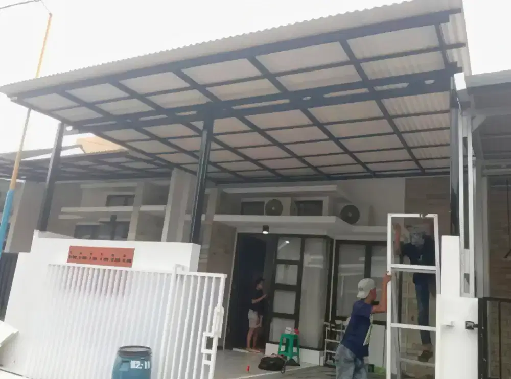 Kanopi baja ringan atap rumah