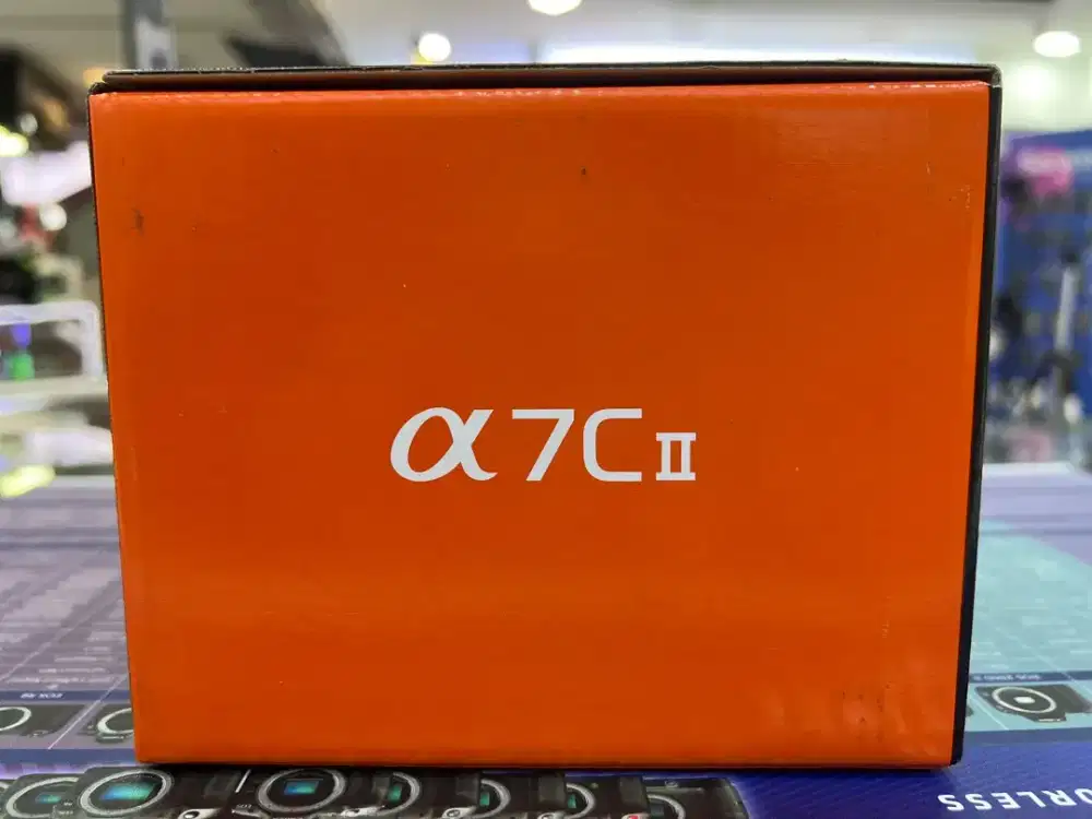 SONY A7C II SILVER NEW RESMI