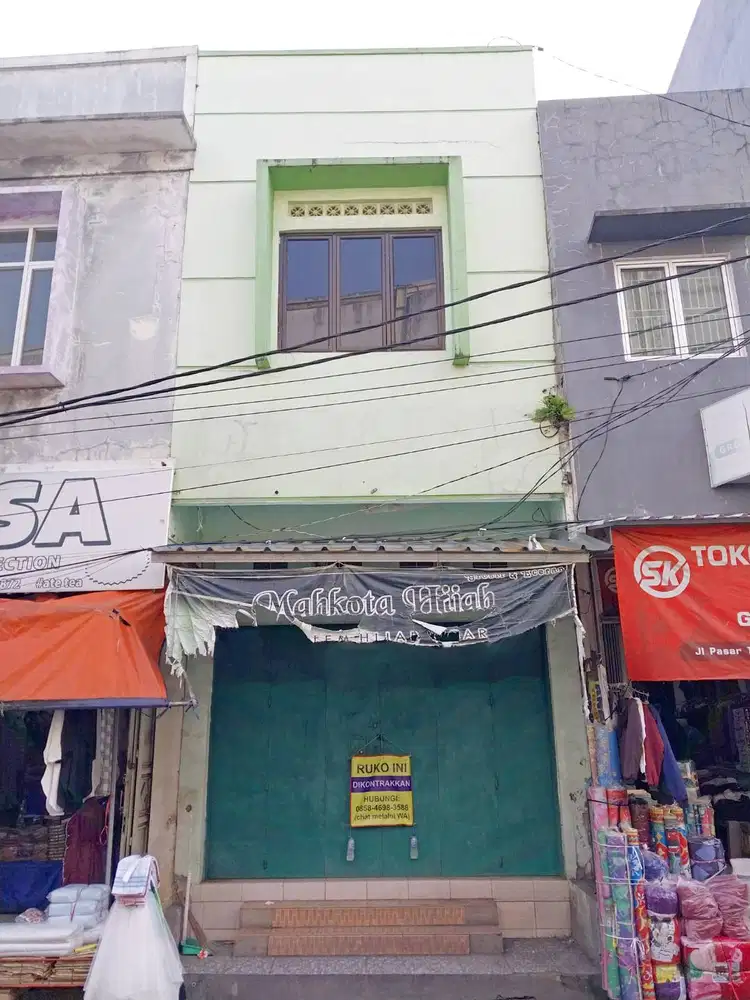 Ruko 2¼ Lantai Pasar Pelita Kota Sukabumi - Sudah Renov, Harga Nego!