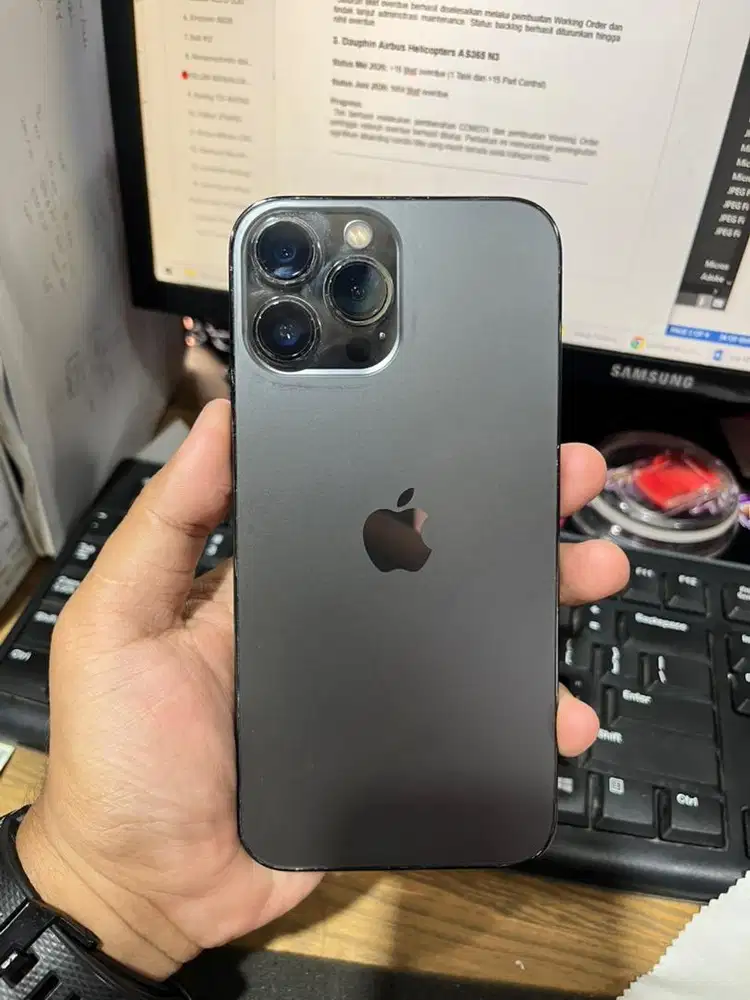 iPhone 13 Pro Max Ex Digimap - Fullset | BH 100% | 256 GB | Siap Pakai