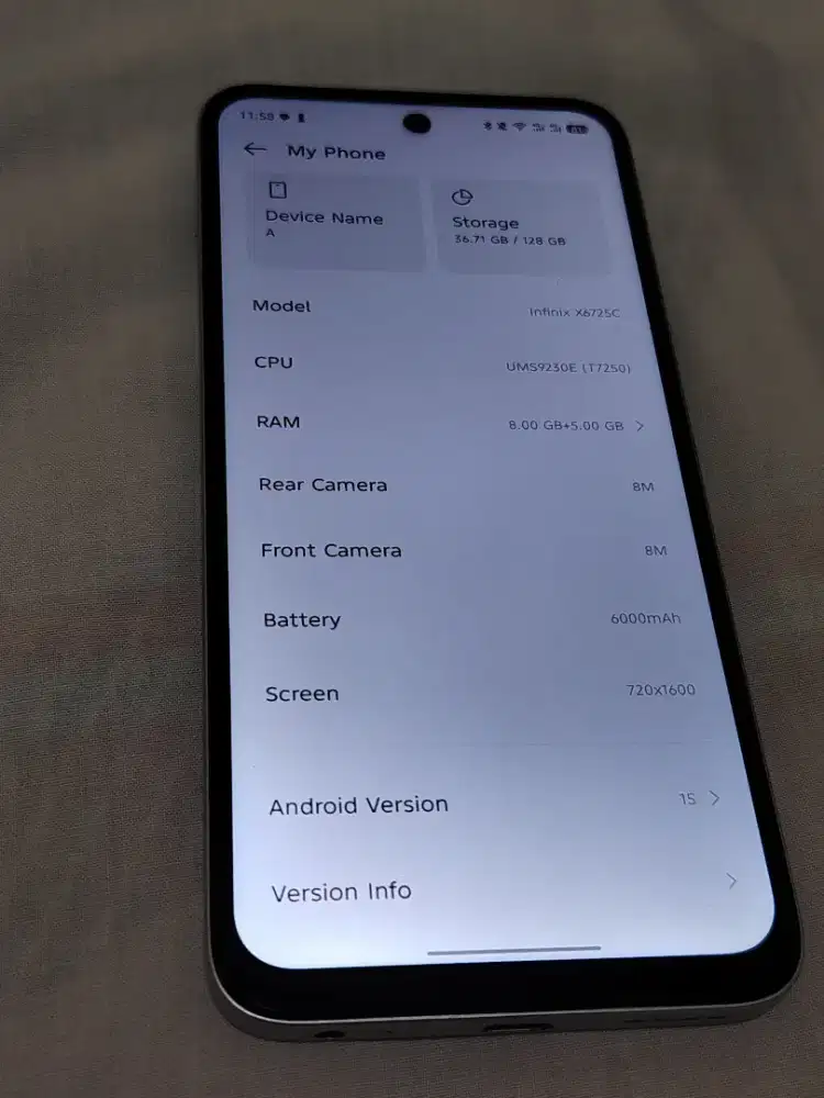 Infinix Smart 10 plus garansi
