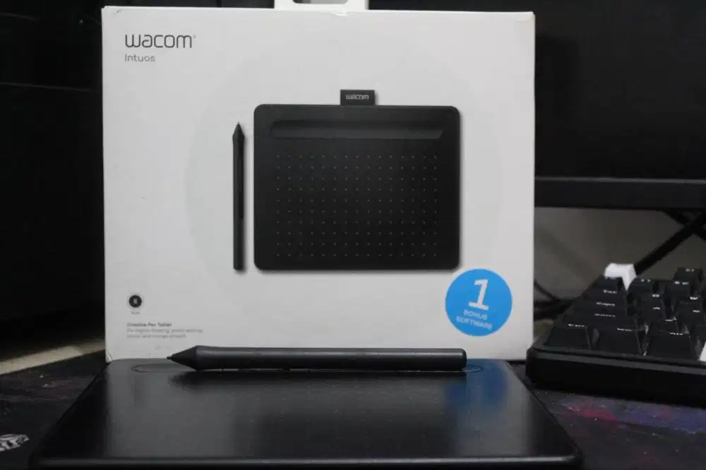 Wacom Intuos CTL-4100 Original - Mulus, Normal 100%, Harga Nego
