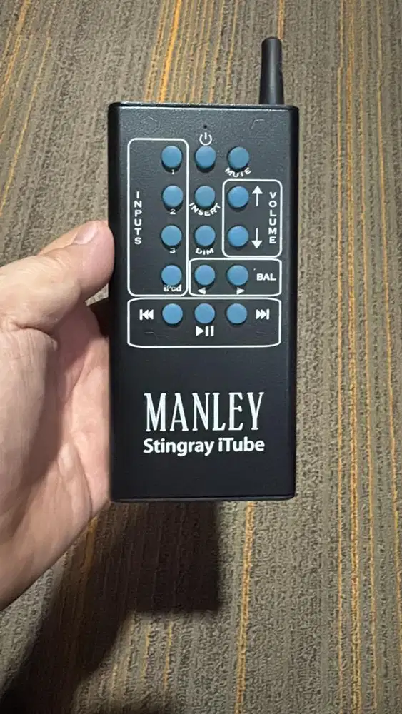 Manley tube amplifier stingrey itube